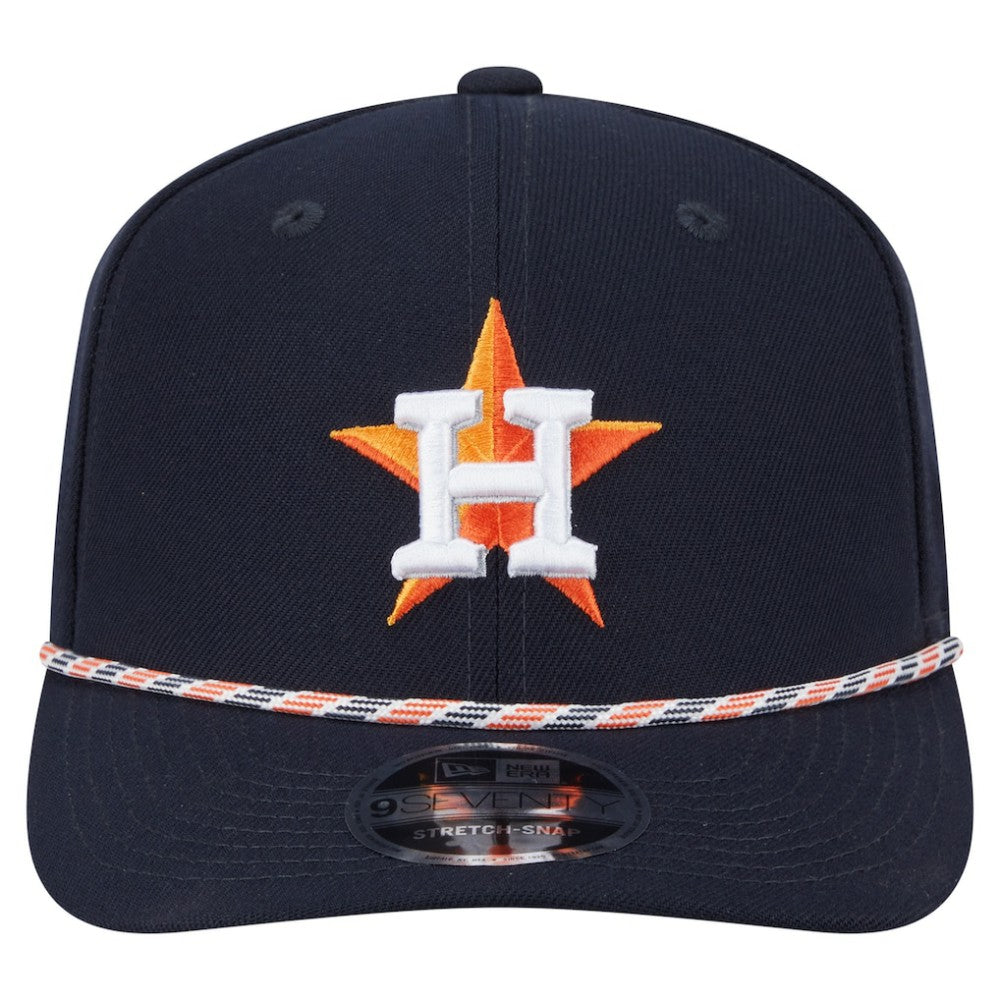 Houston Astros New Era Multi-Rope 9SEVENTY Stretch-Snap Hat - Navy Hats