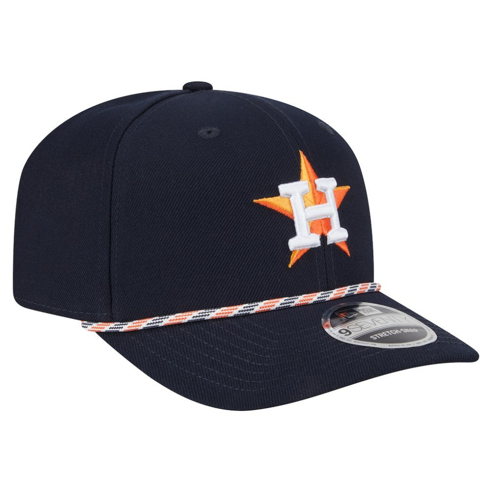 Houston Astros New Era Multi-Rope 9SEVENTY Stretch-Snap Hat - Navy Hats