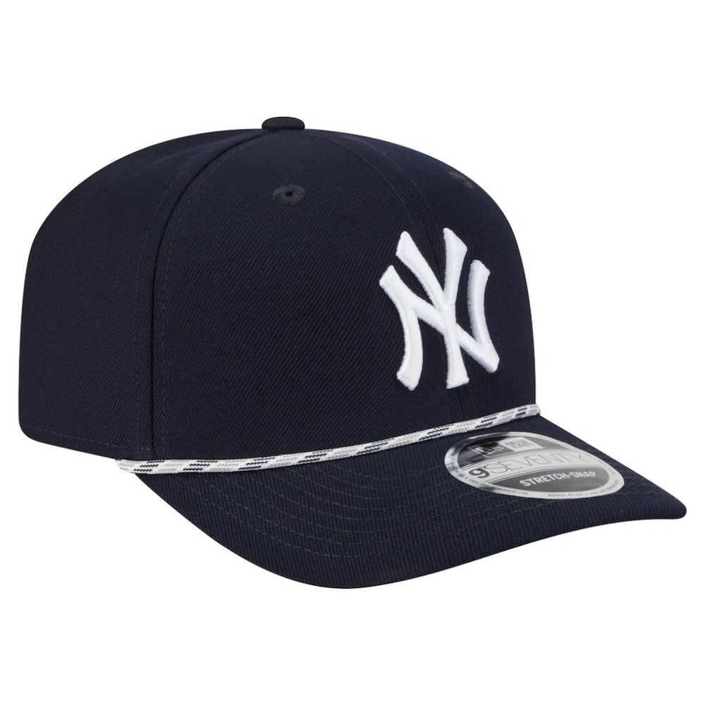 New York Yankees New Era Multi-Rope 9SEVENTY Stretch-Snap Hat - Navy Hats
