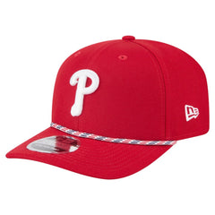 Philadelphia Phillies New Era Multi-Rope 9SEVENTY Stretch-Snap Hat - Red Hats