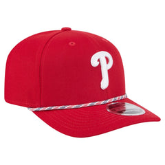 Philadelphia Phillies New Era Multi-Rope 9SEVENTY Stretch-Snap Hat - Red Hats