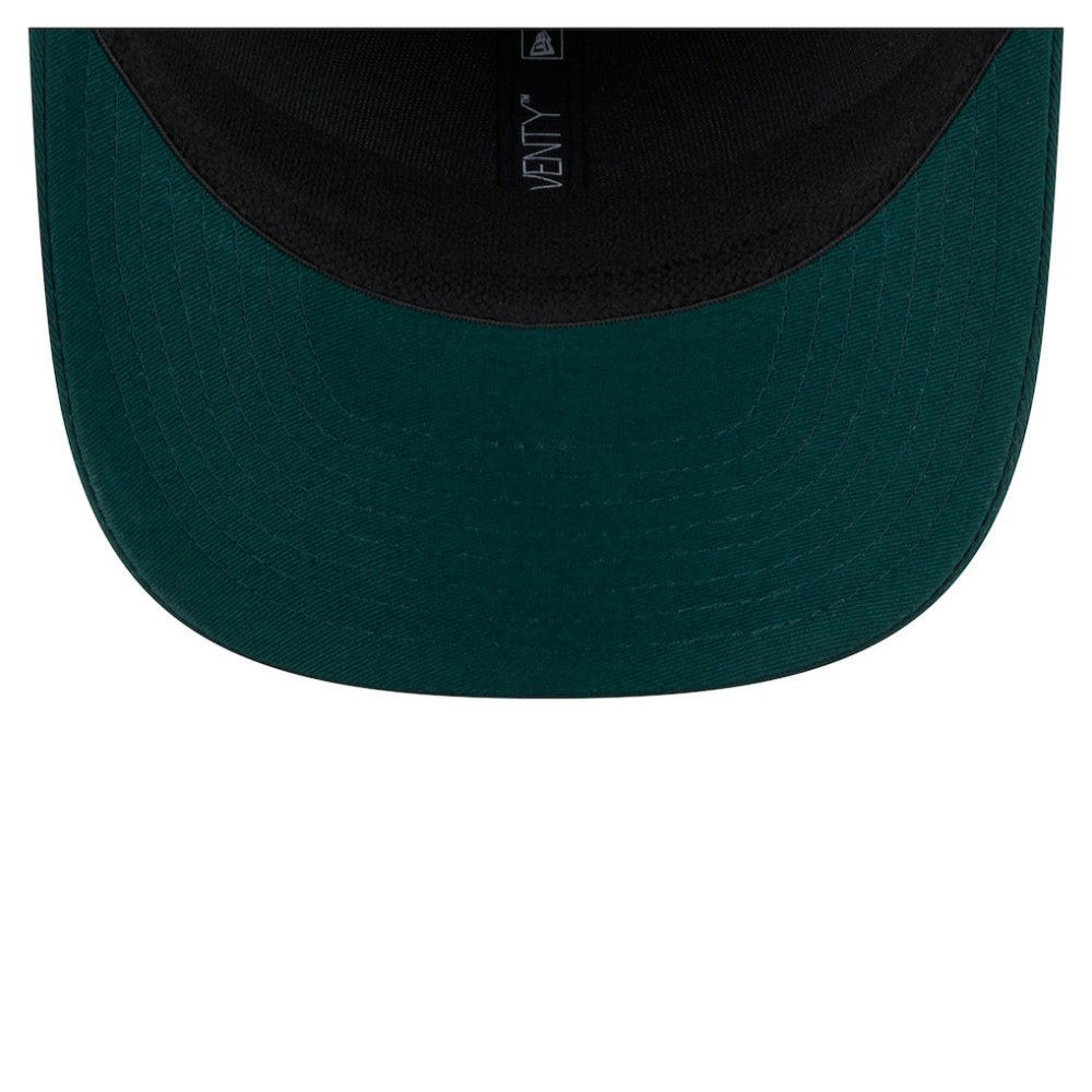 Athletics New Era Circle Patch 9SEVENTY Stretch-Snap Hat - Kelly Green Hats