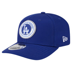 Los Angeles Dodgers New Era Circle Patch 9SEVENTY Stretch-Snap Hat - Royal Hats