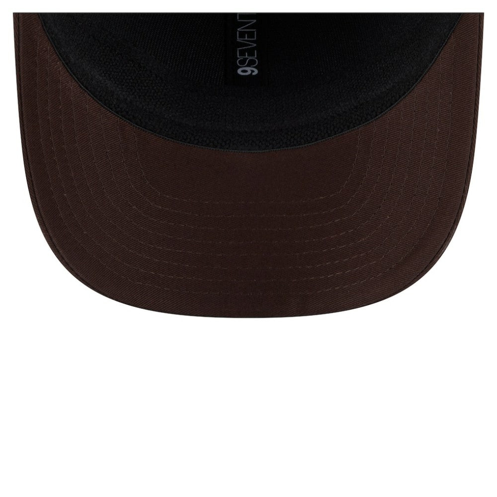 San Diego Padres New Era Circle Patch 9SEVENTY Stretch-Snap Hat - Brown Hats