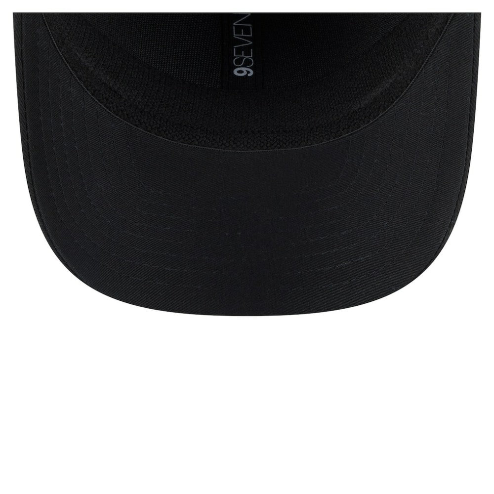 San Francisco Giants New Era Circle Patch 9SEVENTY Stretch-Snap Hat - Black Hats