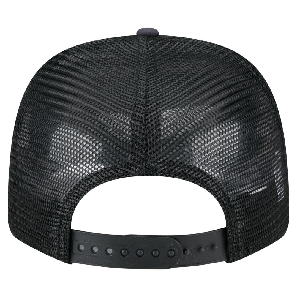 Los Angeles Angels New Era Adventure Drinks Pattern 9SEVENTY Stretch-Snap Hat - Black Hats