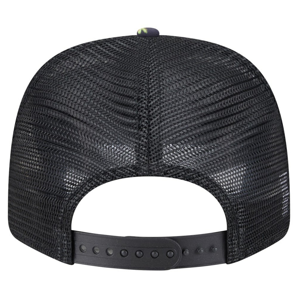 Minnesota Twins New Era Adventure Drinks Pattern 9SEVENTY Stretch-Snap Hat - Black Hats