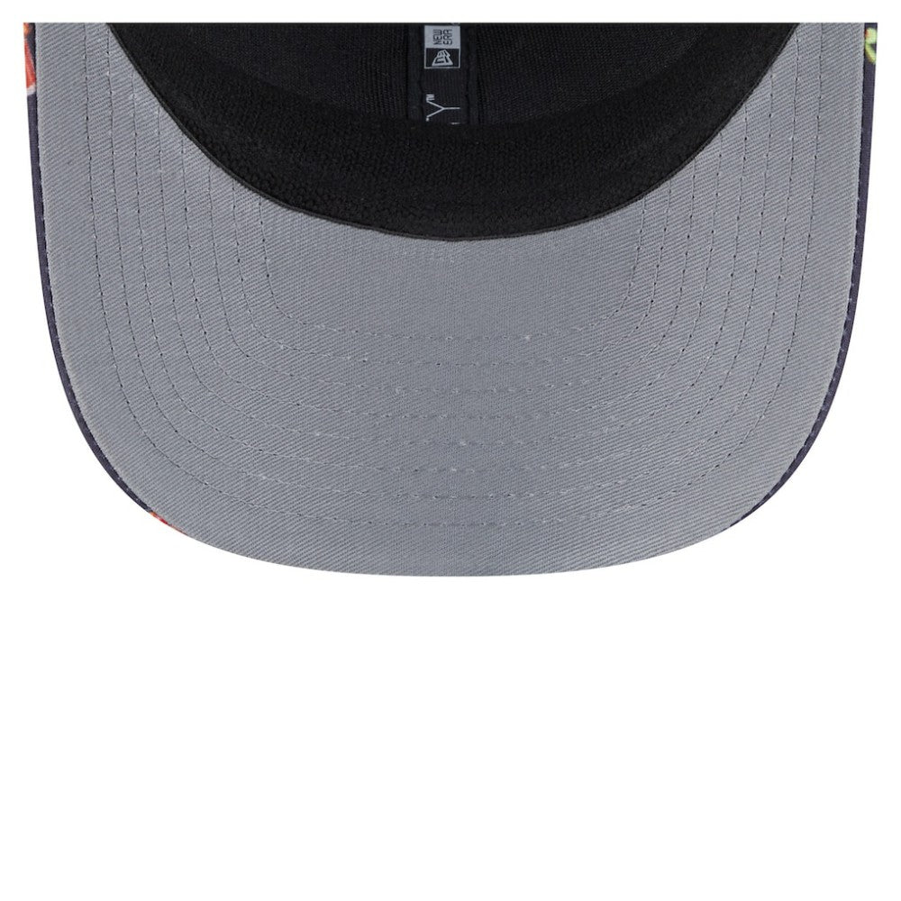 Detroit Tigers New Era Adventure Drinks Pattern 9SEVENTY Stretch-Snap Hat - Navy Hats