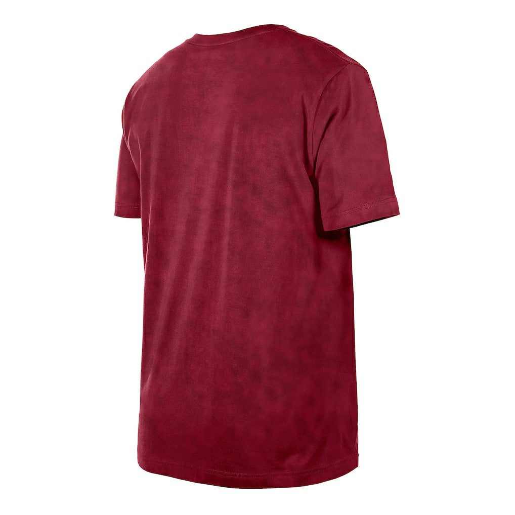 Cleveland Cavaliers Throwback Vintage Boxy Mineral Wash T-Shirt Wine