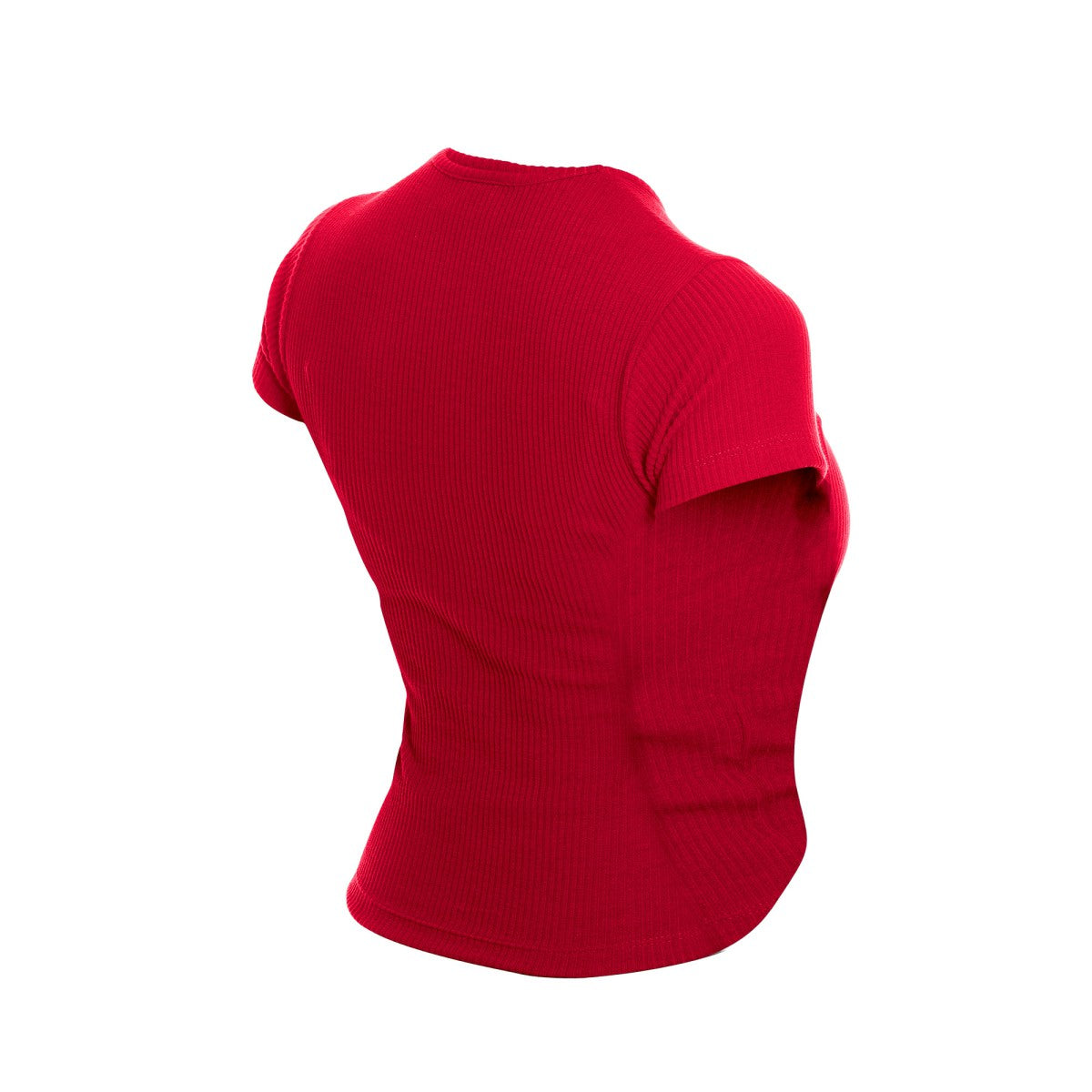 Miami Heat Women's Leisure Collection Baby Doll Cropped T-Shirt Dark Red