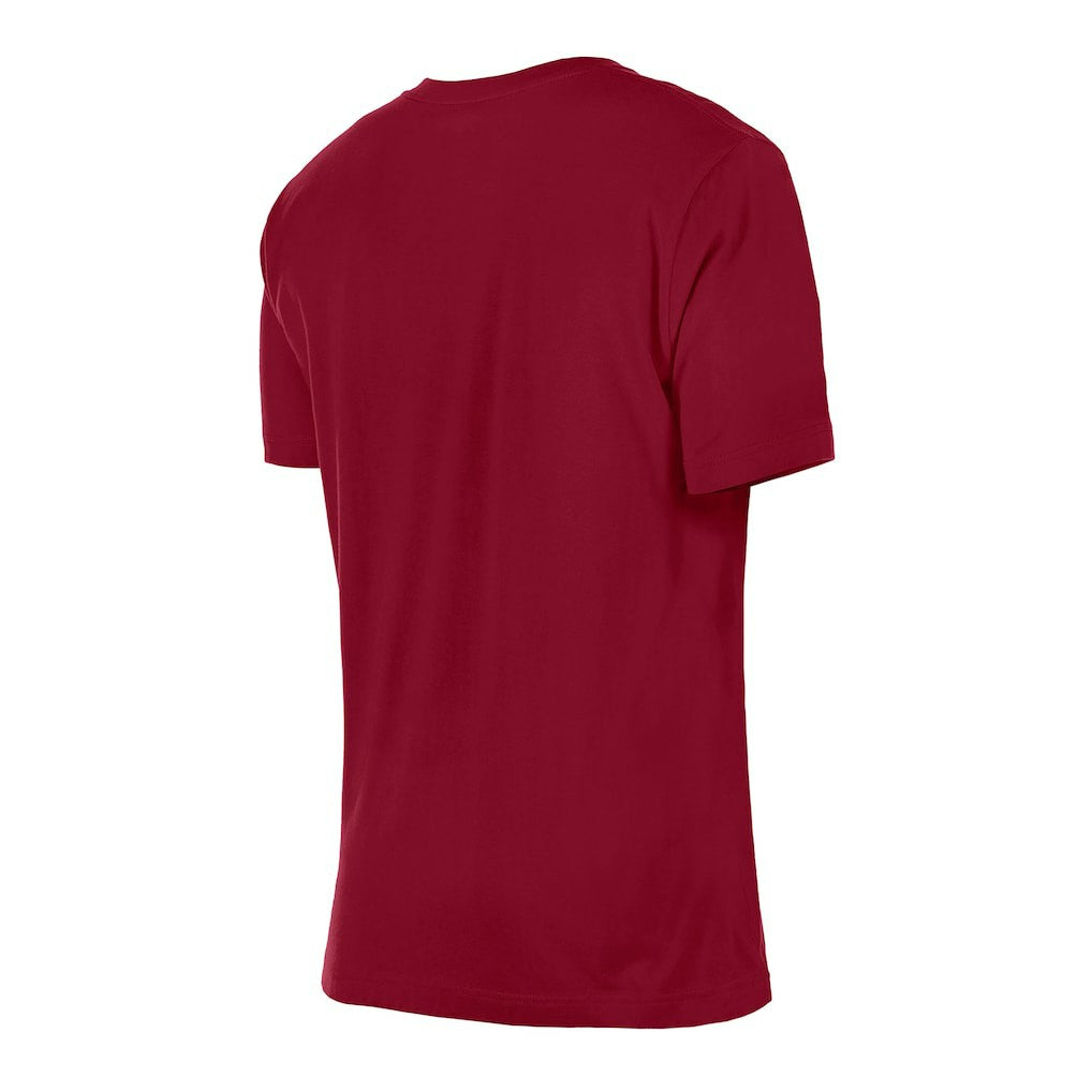 Cleveland Cavaliers Women's Glam Game Flower T-Shirt Wine