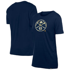 Denver Nuggets Women's Glam Game Flower T-Shirt Navy