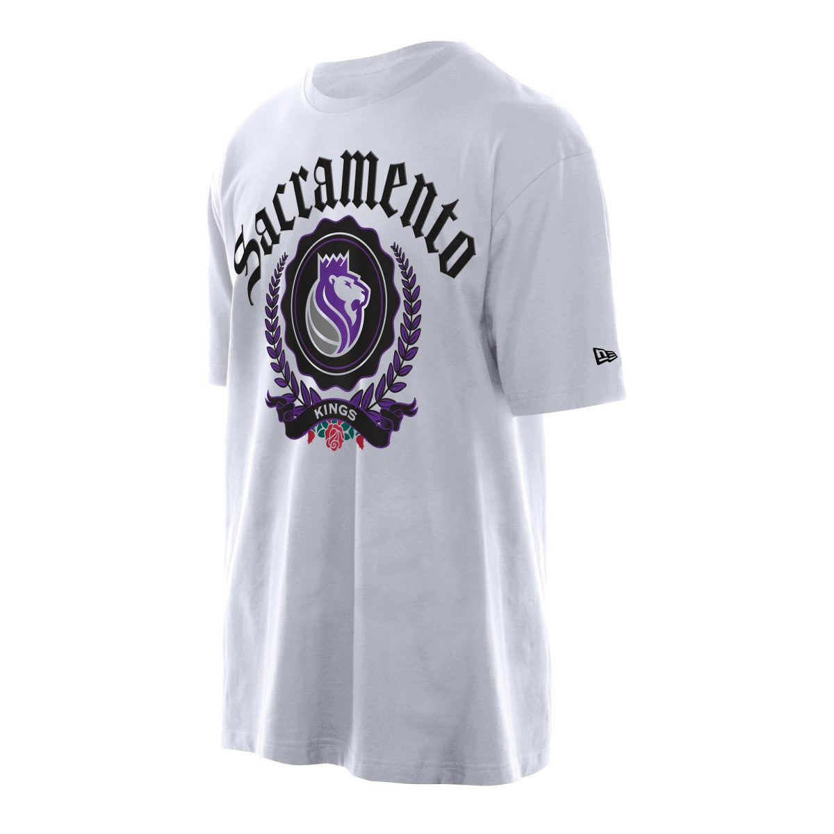 Sacramento Kings Throwback Prep Oversized T-Shirt White