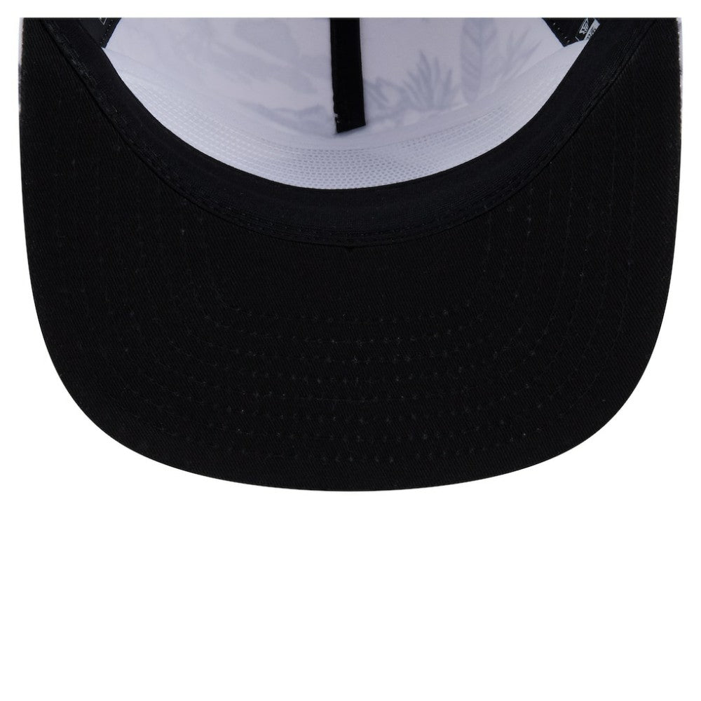 Chicago White Sox New Era Printed Island Golfer Snapback Hat - White Hats