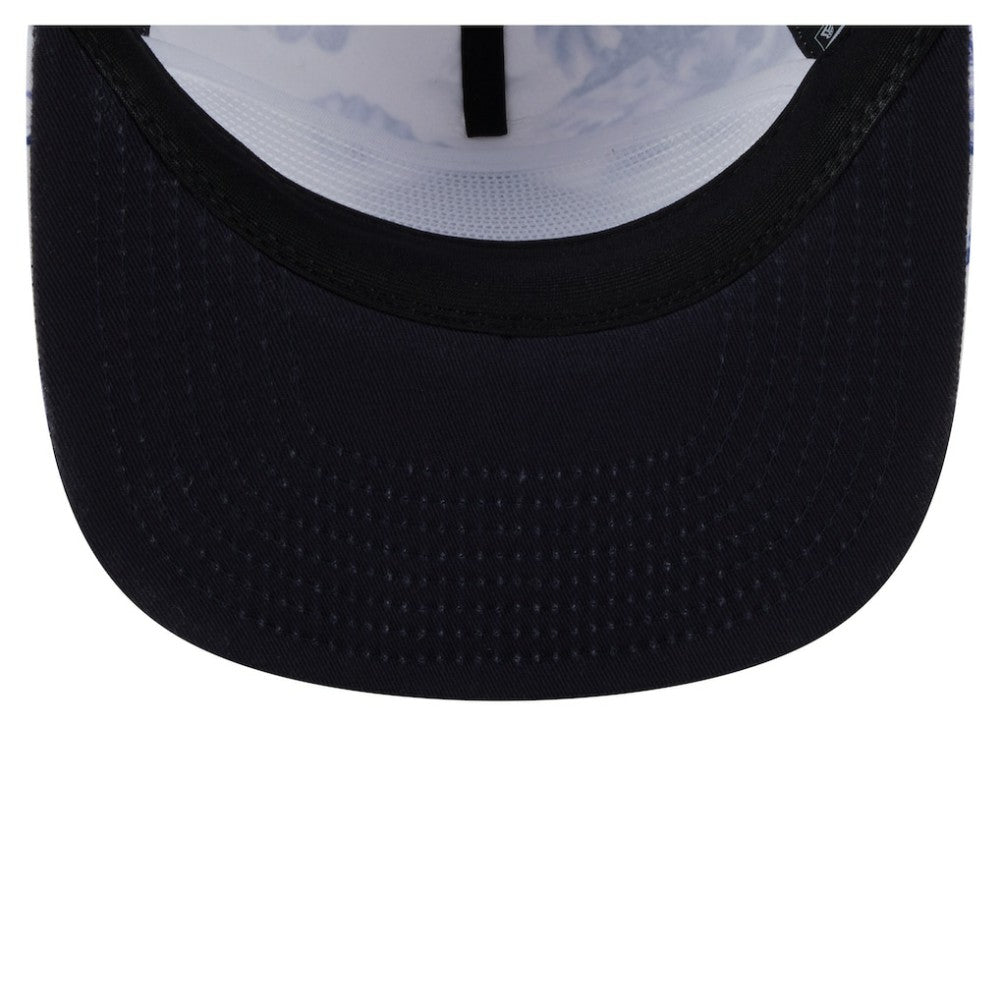 Detroit Tigers New Era Printed Island Golfer Snapback Hat - White Hats