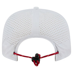 Los Angeles Angels New Era Perforated Golfer Snapback Hat - White Hats