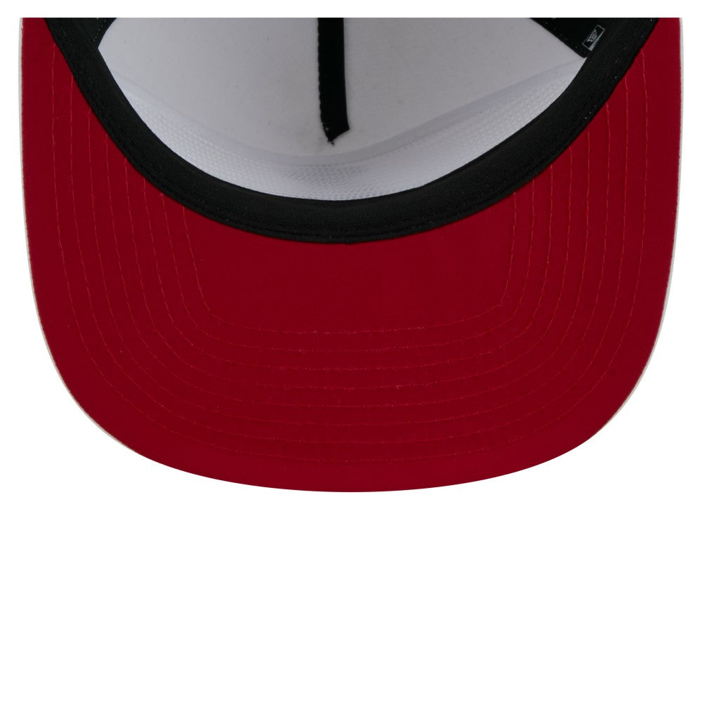 Los Angeles Angels New Era Perforated Golfer Snapback Hat - White Hats