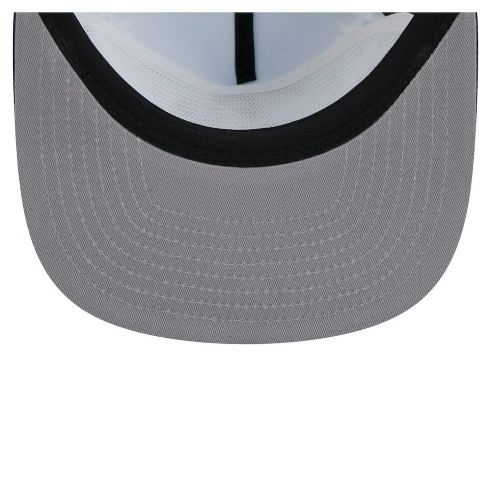 Tampa Bay Rays New Era Tie-Dye Golfer Trucker Adjustable Hat Hats