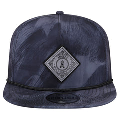 Los Angeles Angels New Era Printed Golfer Snapback Hat - Navy Hats