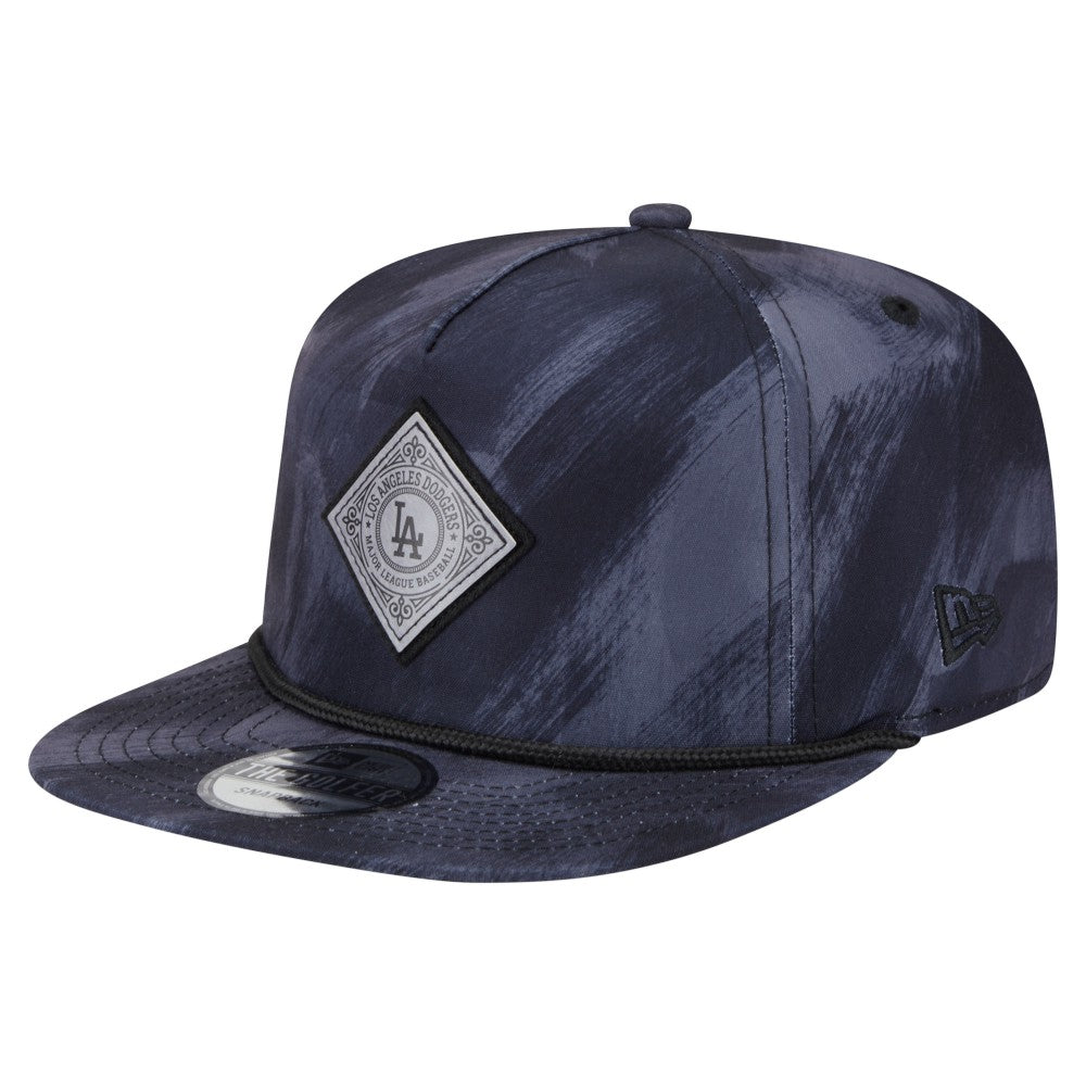 Los Angeles Dodgers New Era Printed Golfer Snapback Hat - Navy Hats