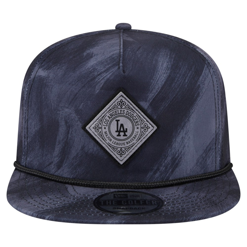 Los Angeles Dodgers New Era Printed Golfer Snapback Hat - Navy Hats