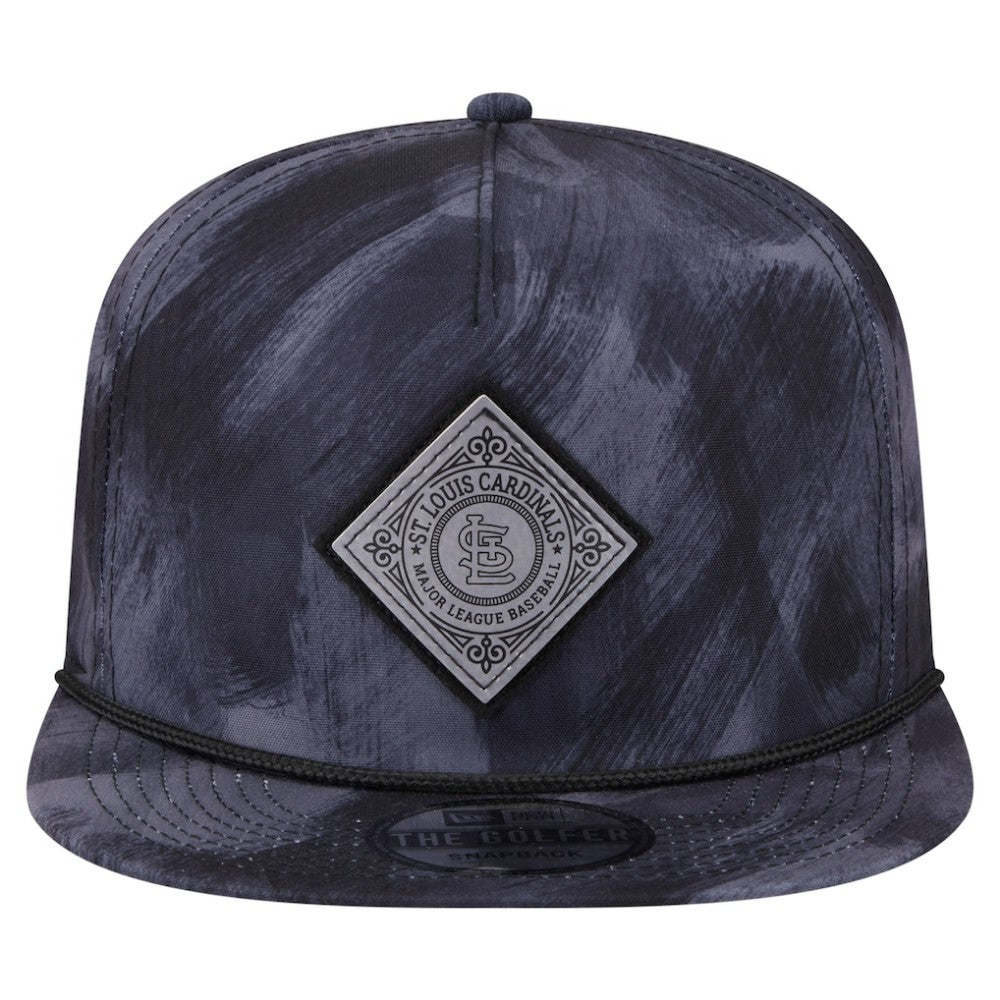 St. Louis Cardinals New Era Printed Golfer Snapback Hat - Navy Hats