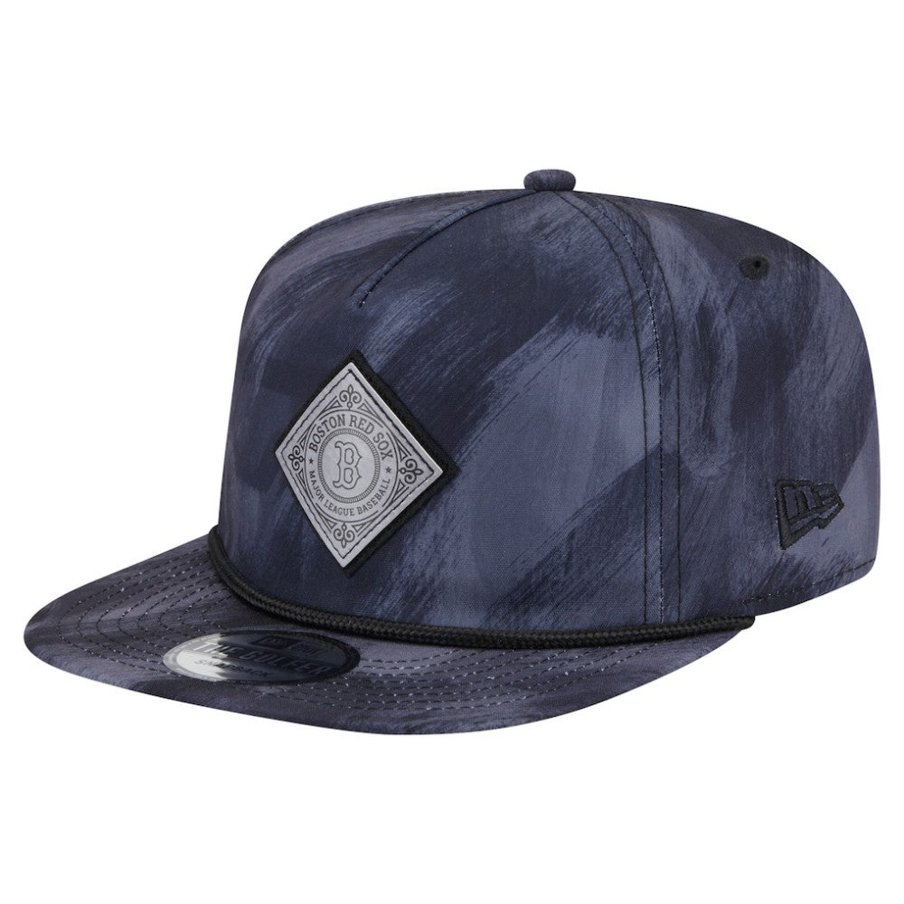 Boston Red Sox New Era Printed Golfer Snapback Hat - Navy Hats