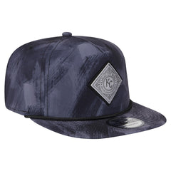 Kansas City Royals New Era Printed Golfer Snapback Hat - Navy Hats