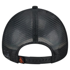 Baltimore Orioles New Era Distressed 9FORTY A-Frame Adjustable Trucker Hat - Black Hats