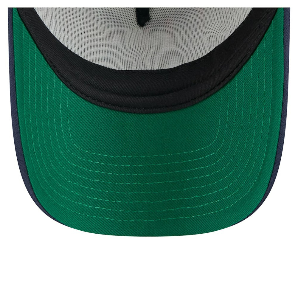 Boston Red Sox New Era Distressed 9FORTY A-Frame Adjustable Trucker Hat - Navy Hats