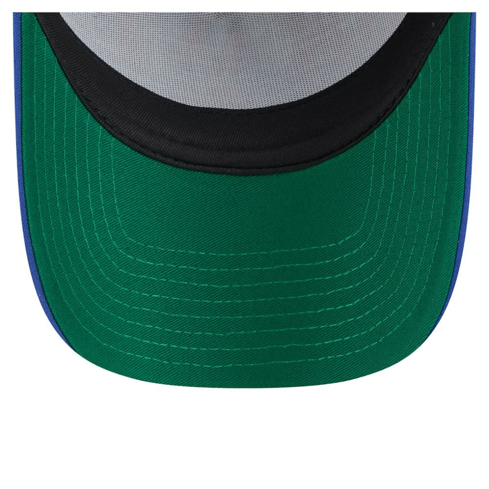 Atlanta Braves New Era Trucker A-Frame 9FORTY Adjustable Hat - White/Royal Hats