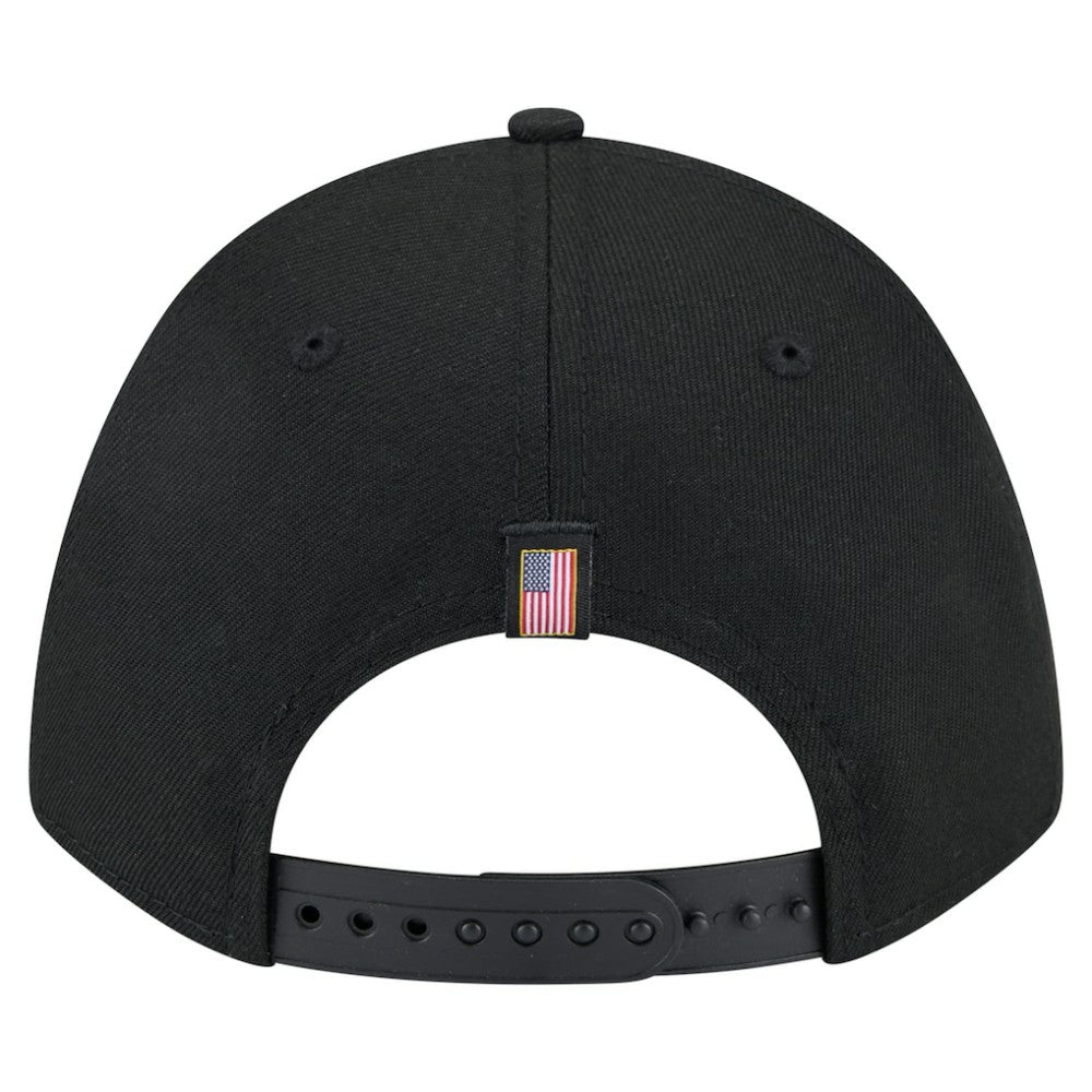 Chicago White Sox New Era American Flag 9FORTY M-Crown A-Frame Adjustable Hat - Black Hats