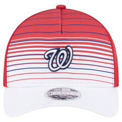 Washington Nationals New Era Gradient 9FORTY M-Crown Adjustable Hat - Red Hats
