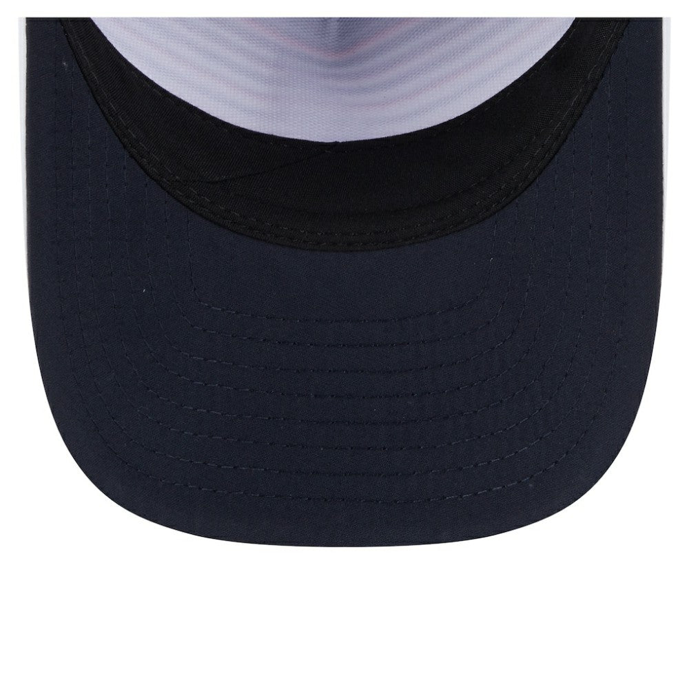Atlanta Braves New Era Gradient 9FORTY M-Crown Adjustable Hat - Navy Hats