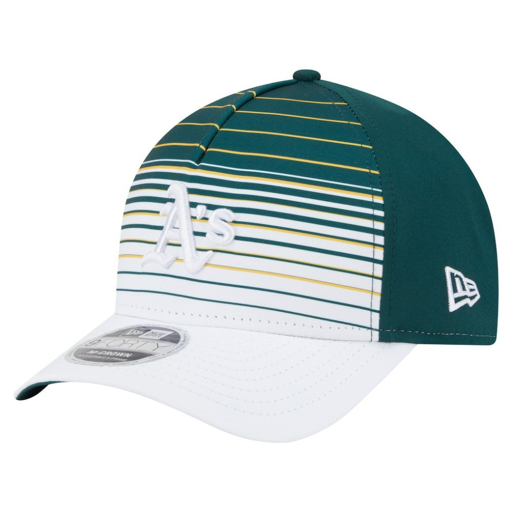 Athletics New Era Gradient 9FORTY M-Crown Adjustable Hat - Green Hats