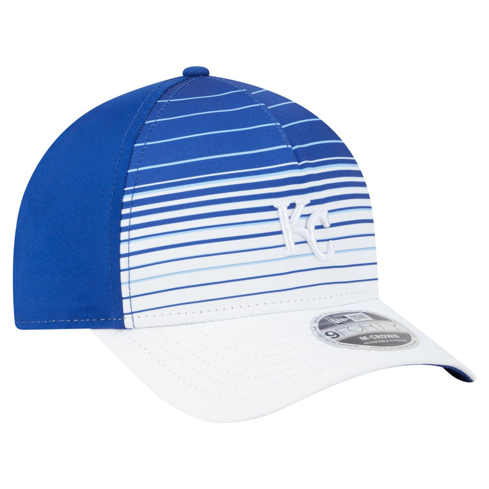 Kansas City Royals New Era Gradient 9FORTY M-Crown Adjustable Hat - Royal Hats
