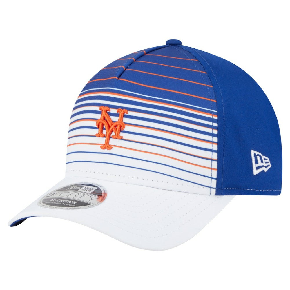 New York Mets New Era Gradient 9FORTY M-Crown Adjustable Hat - Royal Hats