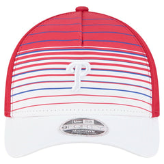 Philadelphia Phillies New Era Gradient 9FORTY M-Crown Adjustable Hat - Red Hats