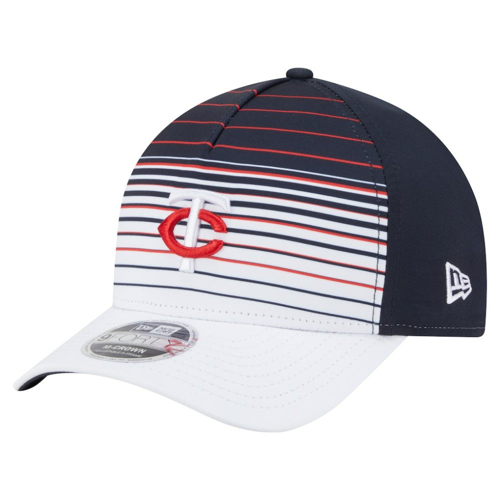 Minnesota Twins New Era Gradient 9FORTY M-Crown Adjustable Hat - Navy Hats