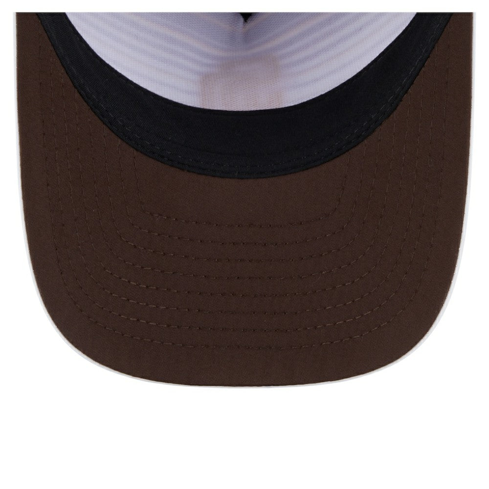 San Diego Padres New Era Gradient 9FORTY M-Crown Adjustable Hat - Brown Hats