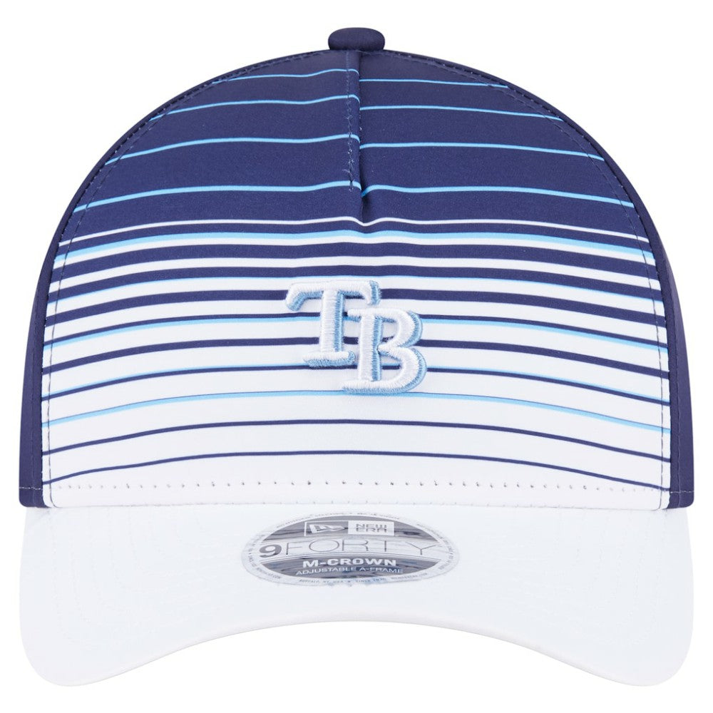 Tampa Bay Rays New Era Gradient 9FORTY M-Crown Adjustable Hat - Navy Hats