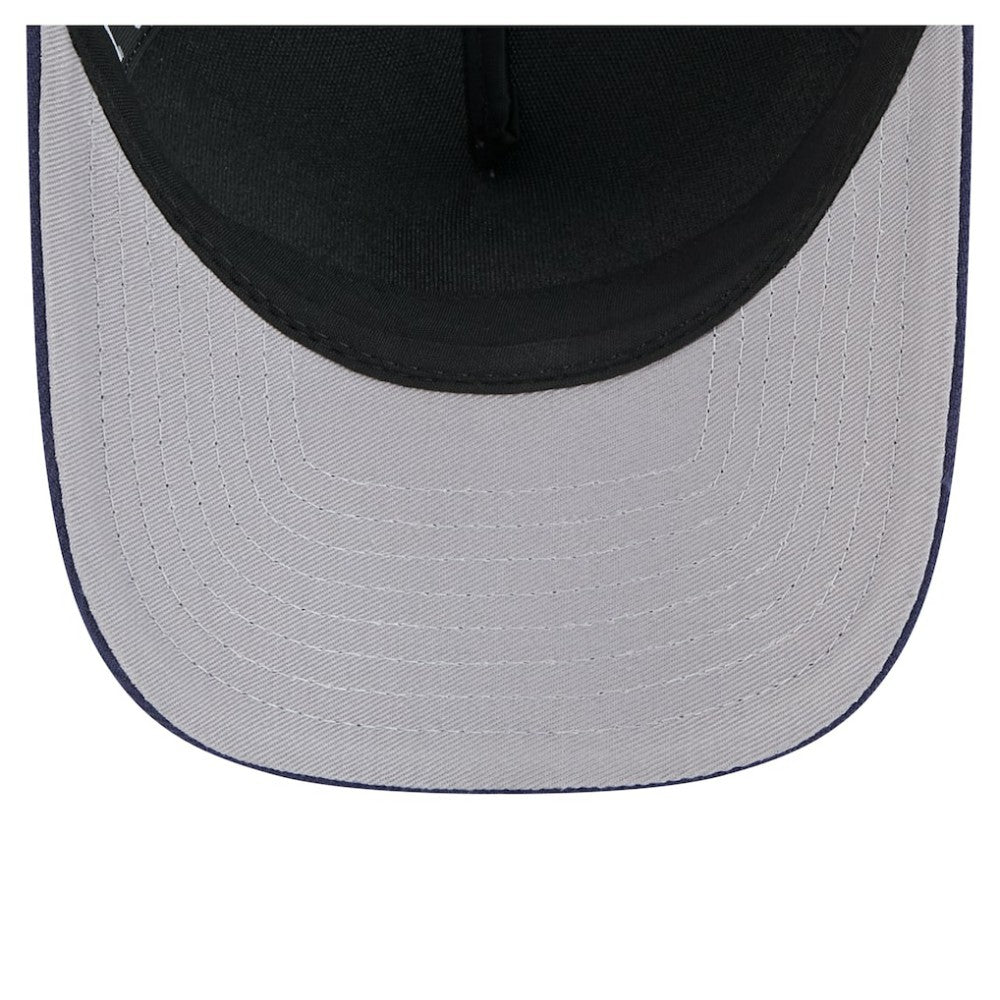 Houston Astros New Era 2-Tone Color Pack 9FORTY M-Crown A-Frame Adjustable Hat - Light Blue/Navy Hats