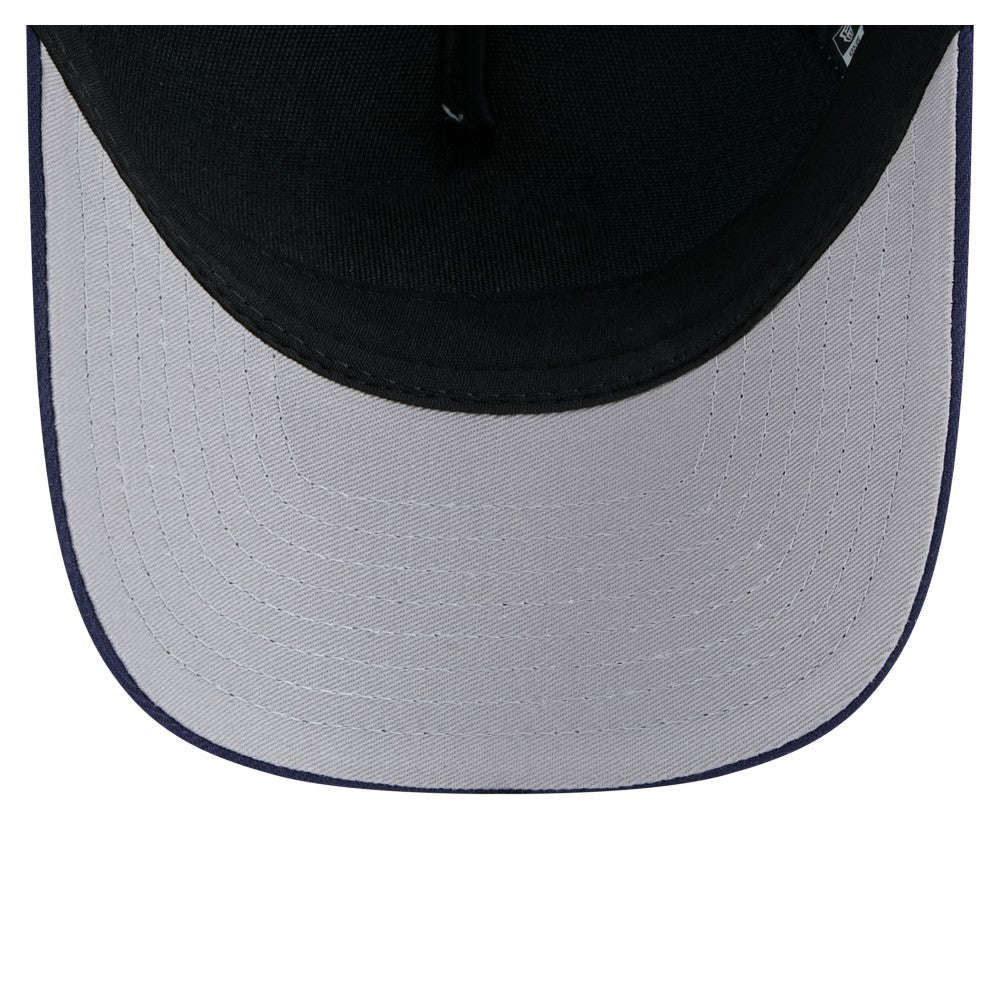 Miami Marlins New Era 2-Tone Color Pack 9FORTY M-Crown A-Frame Adjustable Hat - Light Blue/Navy Hats