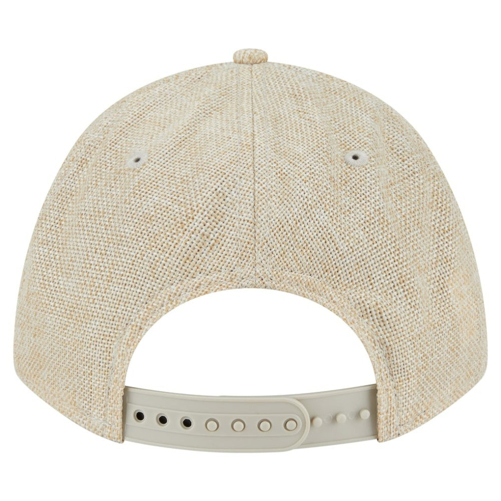 Athletics New Era Cotton Weave M-Crown A-Frame 9FORTY Adjustable Hat - Beige Hats