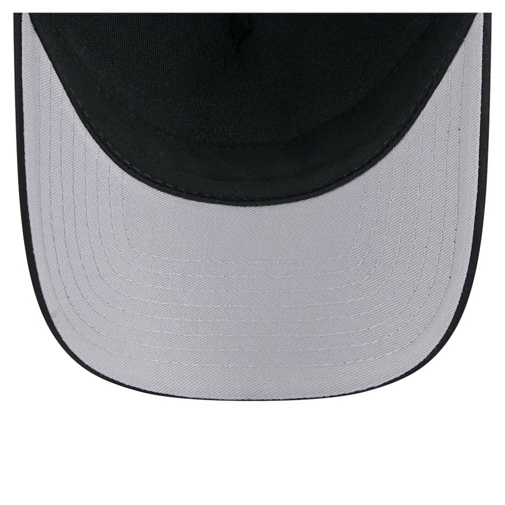 Boston Red Sox New Era Gradient 9FORTY A-Frame M-Crown Trucker Adjustable Hat - Black Hats