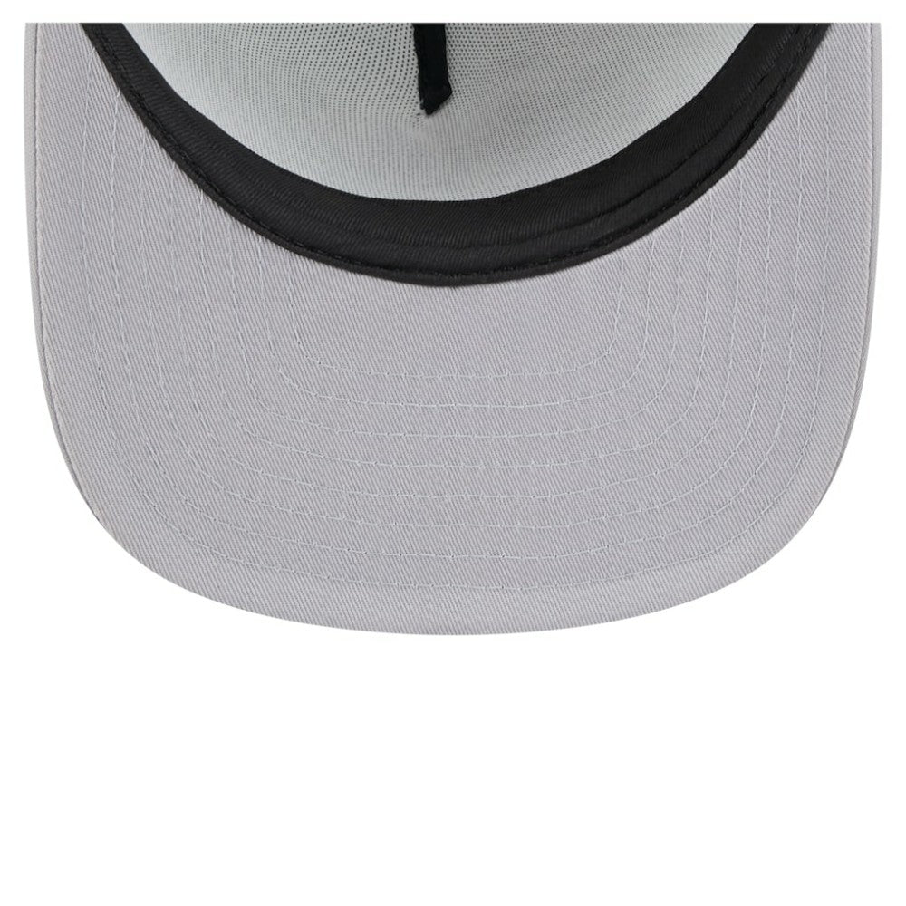 Chicago White Sox New Era Retro Script Trucker 9FIFTY Snapback Hat - White/Gray Hats