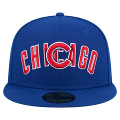 Chicago Cubs New Era Overlap 59FIFTY Fitted Hat - Royal Hats