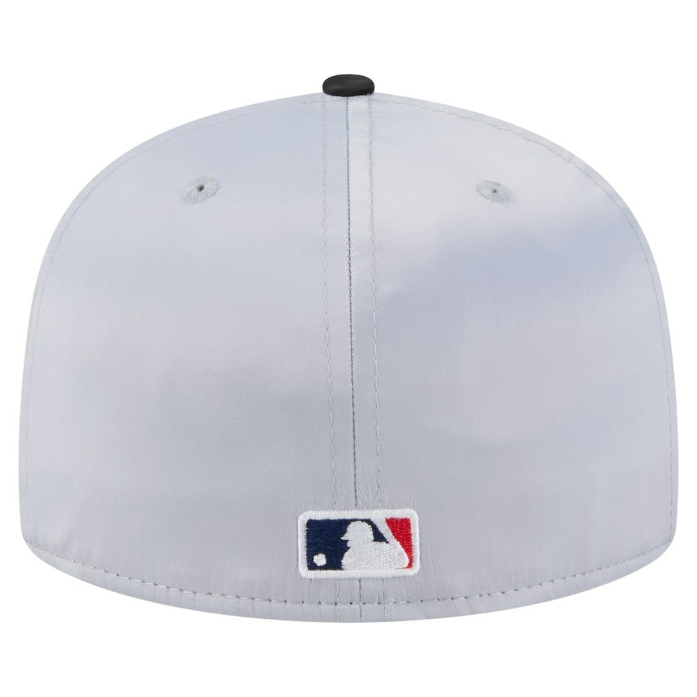 Chicago White Sox New Era Satin 59FIFTY Fitted Hat - Gray/Black Hats