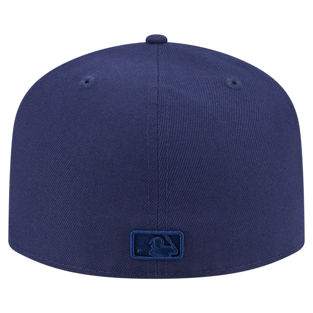 Miami Marlins New Era Color Pack A-Frame 59FIFTY Fitted Hat - Navy Hats