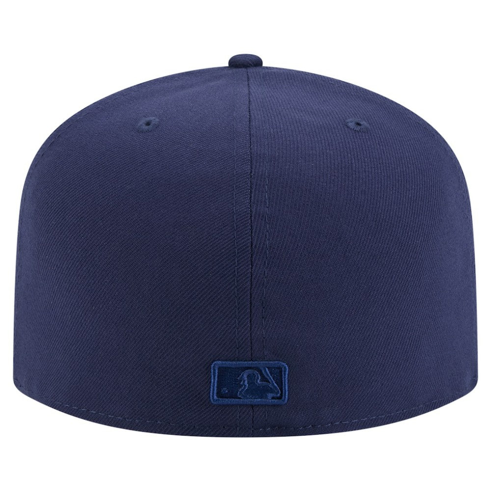 Tampa Bay Rays New Era Color Pack A-Frame 59FIFTY Fitted Hat - Navy Hats